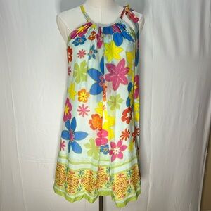 Haven cotton halter dress. Size L